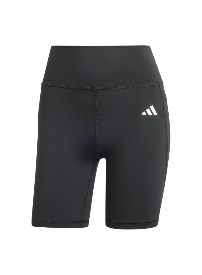 Adidas Opt Ess St 7In Black Training Tights For Women 2XS
