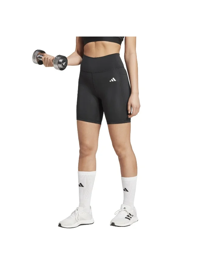 Adidas Opt Ess St 7In Black Training Tights For Women 2XS