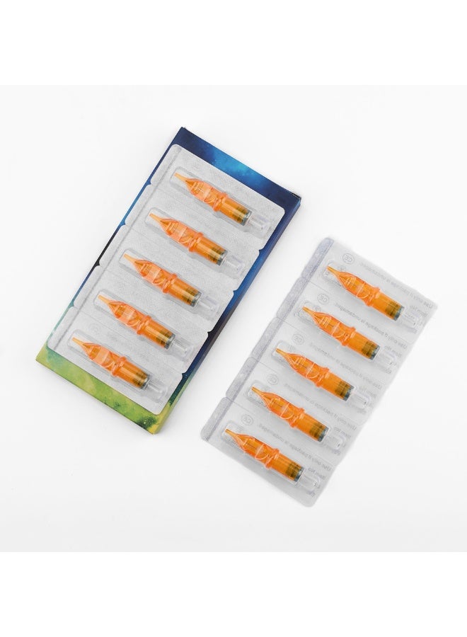 ATOMUS مجموعة إبر وشم قابلة للتخلص منها 10 قطع من ATOMUS صفراء - Image 4