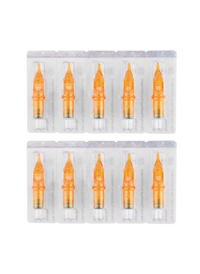 ATOMUS مجموعة إبر وشم قابلة للتخلص منها 10 قطع من ATOMUS صفراء - Image 5