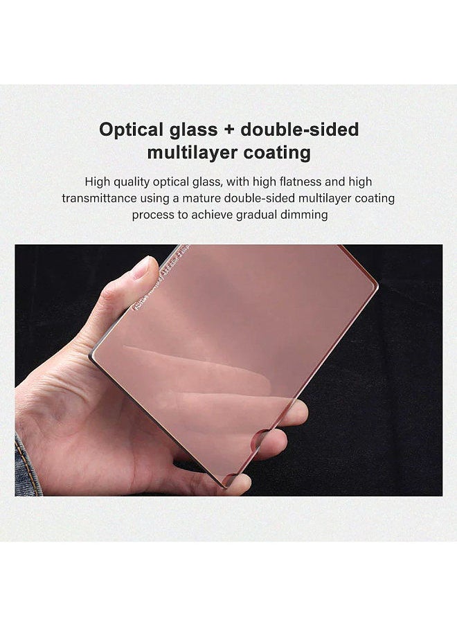 Fotga FOTGA 4mm ND4（0.6）2-stop Lens Filter 4×5.65in ND Filters Optical Glass Waterproof Scratch-resistant with Multi-Resistant Coating  - Image 3