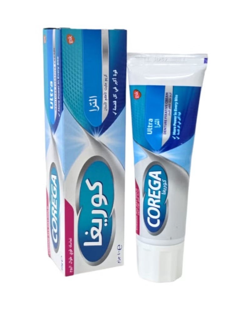 COREGA - Corega ultra Denture Fixative Cream 40 g - Image 1