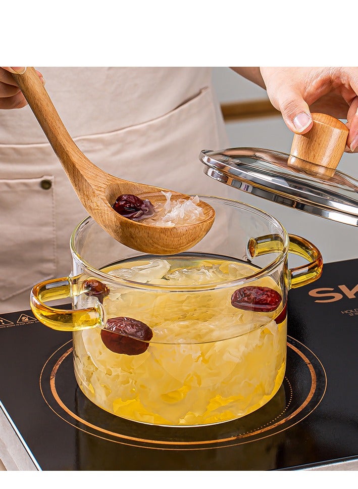 MIXDE 1.8L Capacity Glass Cooking Pot - Image 1