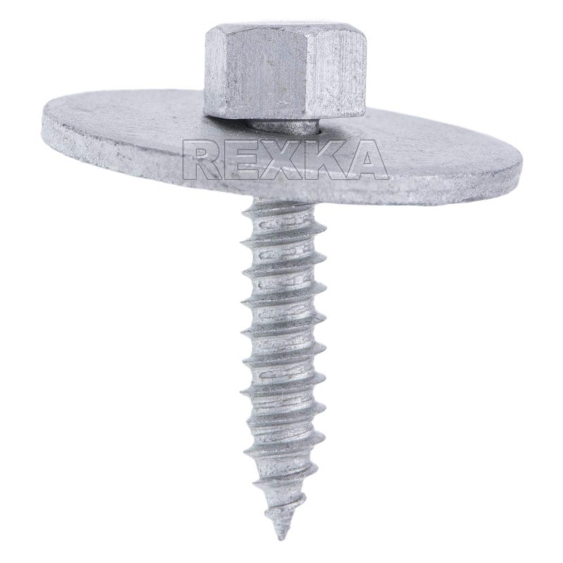 Rexka 10pcs Under Cover Wheelhouse Liner Sheet Metal Screw Compatible with MercedesBenz 0019906036 R171 W203 W207 W209 W211 W212 W220 W221