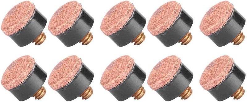 comfrt 10 Pcs Cue Tips, Billiards Screw Tips Pool Cue Tips Billiards Replacement Parts - Image 5