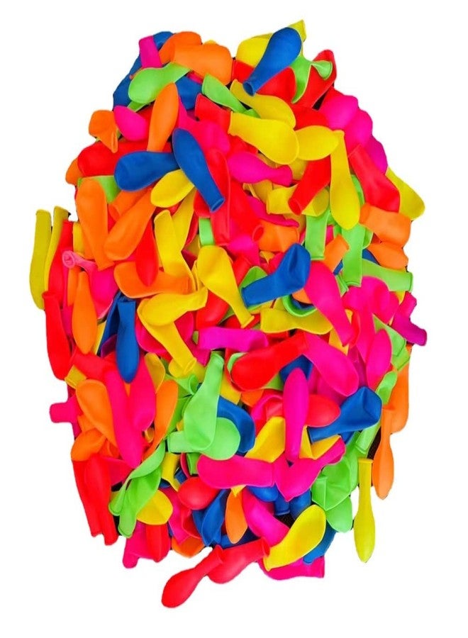 King&Pig 200pcs Assorted Colors Water Balloons - Latex Small Balloons for Party, Birthday, Target Water Fight - Image 1