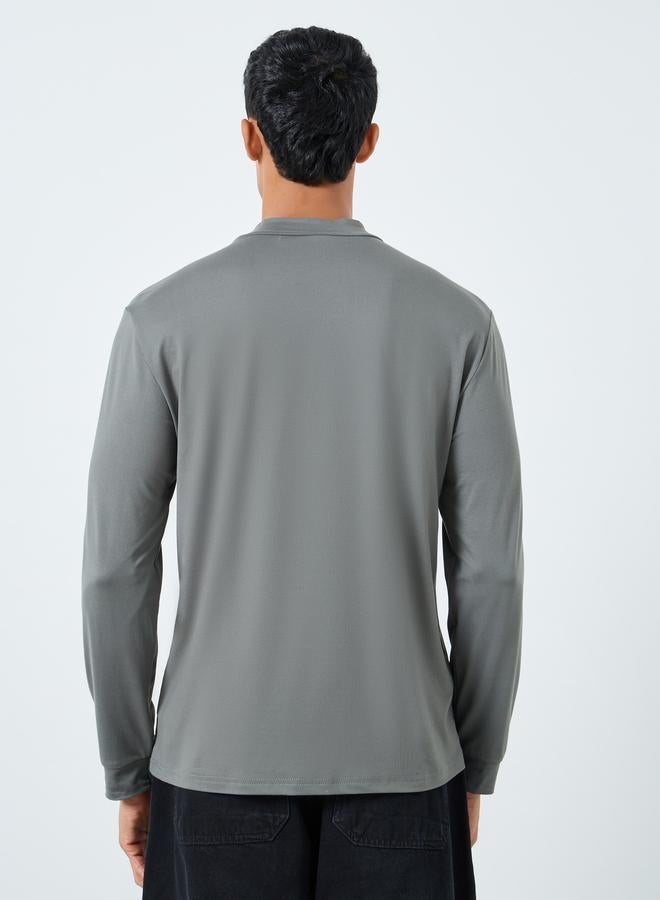 تايك تو تيشيرت بقصة سليم فت وطبعة جرافيك - Image 4