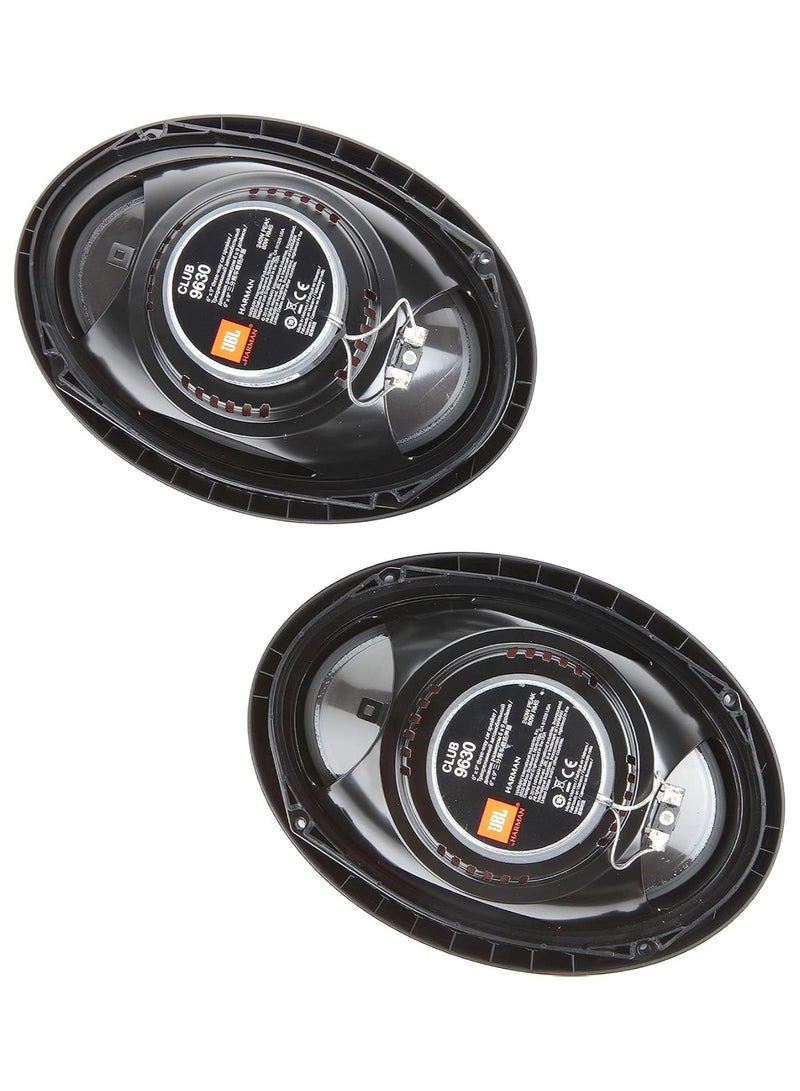 JBL Car Speaker Club 9630, 480Peak Power, 6x9, 3ohm, Club Series, UV Resistant 3-Way Speakers, Coaxial Car Stereo Speakers, Grilles Included  - Image 2