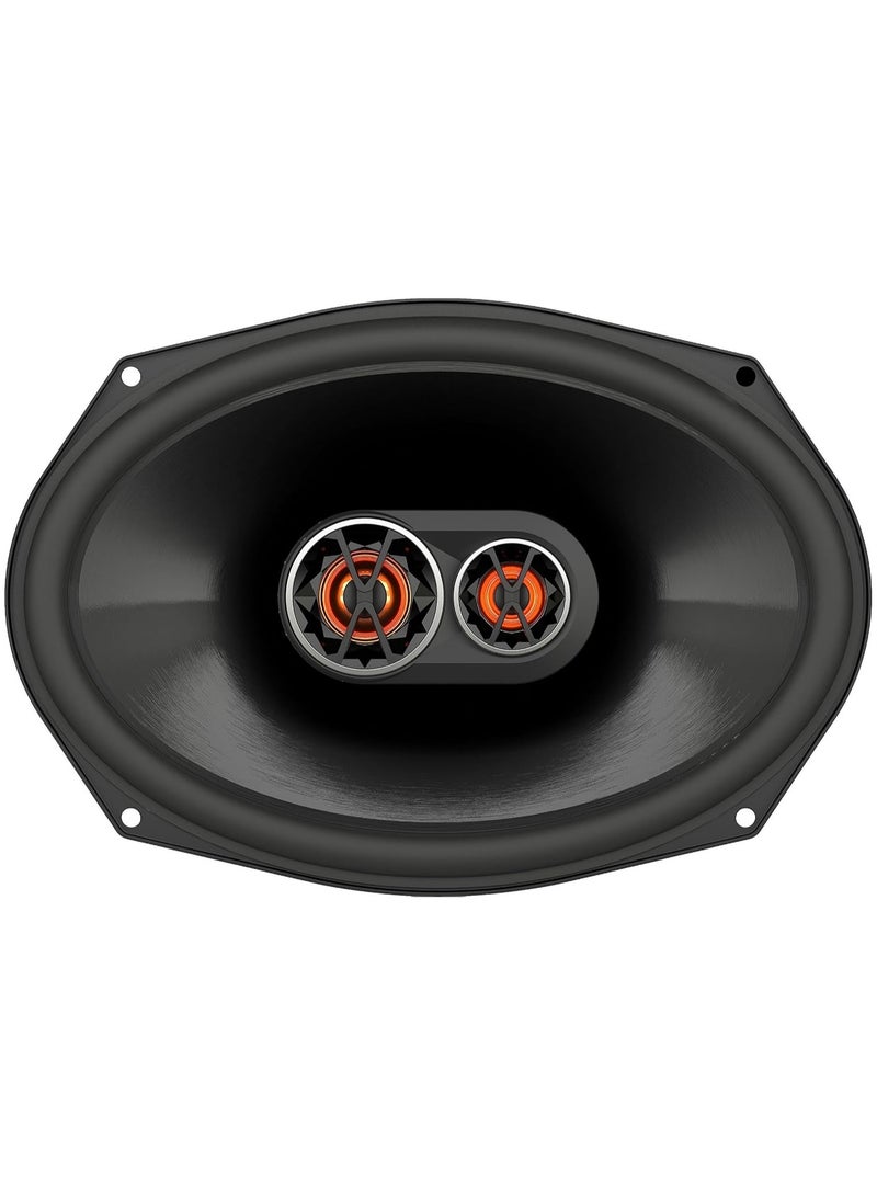 JBL Car Speaker Club 9630, 480Peak Power, 6x9, 3ohm, Club Series, UV Resistant 3-Way Speakers, Coaxial Car Stereo Speakers, Grilles Included  - Image 4