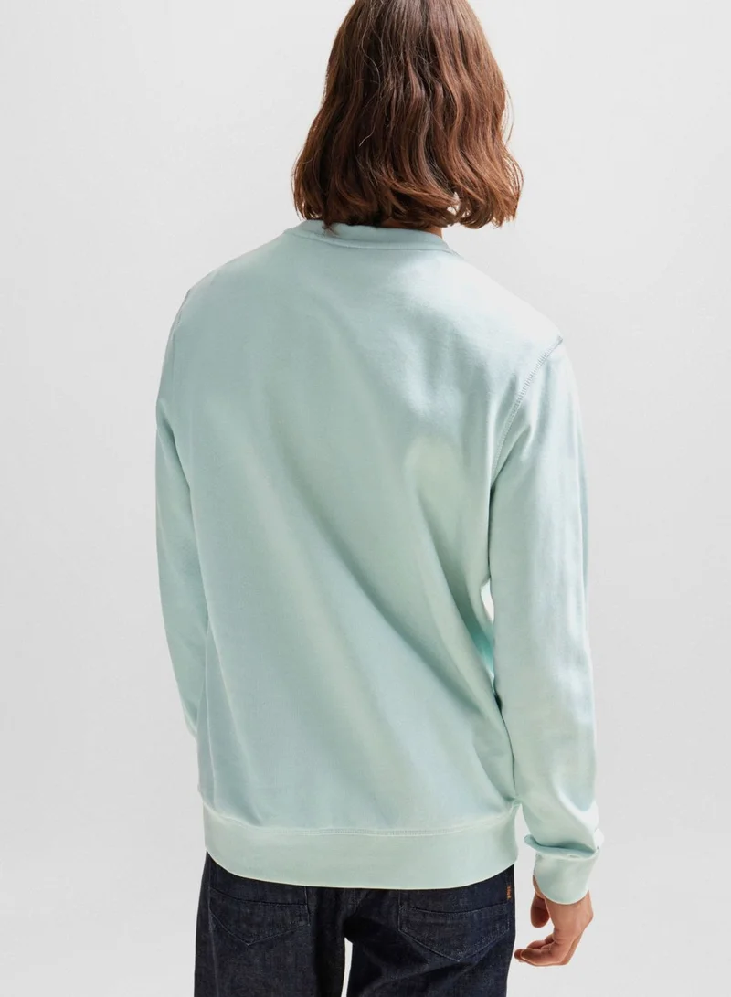 BOSS Logo Crew Neck Sweatshirt