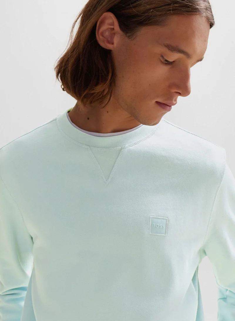 BOSS Logo Crew Neck Sweatshirt