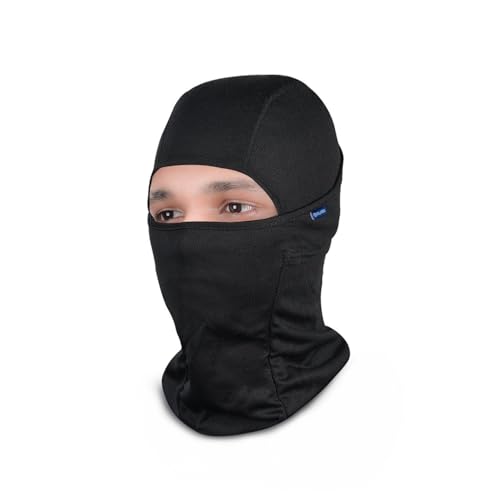 Solpro Wrapid Balaclava Face Mask | Versatile Balaclava for Riding, Running & Gym Workouts (Black) - Image 2