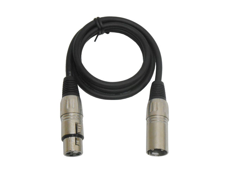 AUDIO 2000'S كابل ميكروفون XLR ذكر إلى أنثى Audio2000'S ADC2037-P 3 دبابيس، 3 أقدام (من طرف إلى طرف) - Image 4