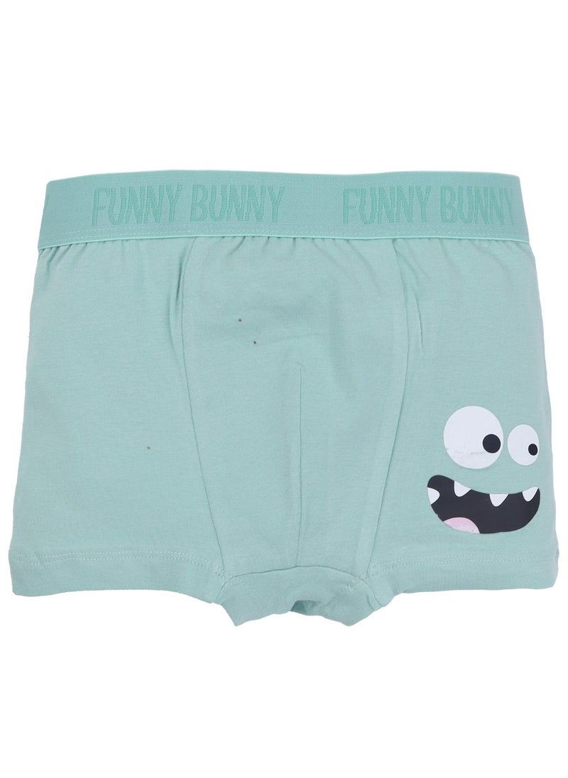 Funny Bunny Pack of 3 Cotton Lycra Boxer Underwear for Boys  - Image 3