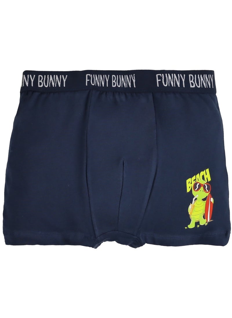 Funny Bunny Pack of 3 Cotton Lycra Boxer Underwear for Boys  - Image 4