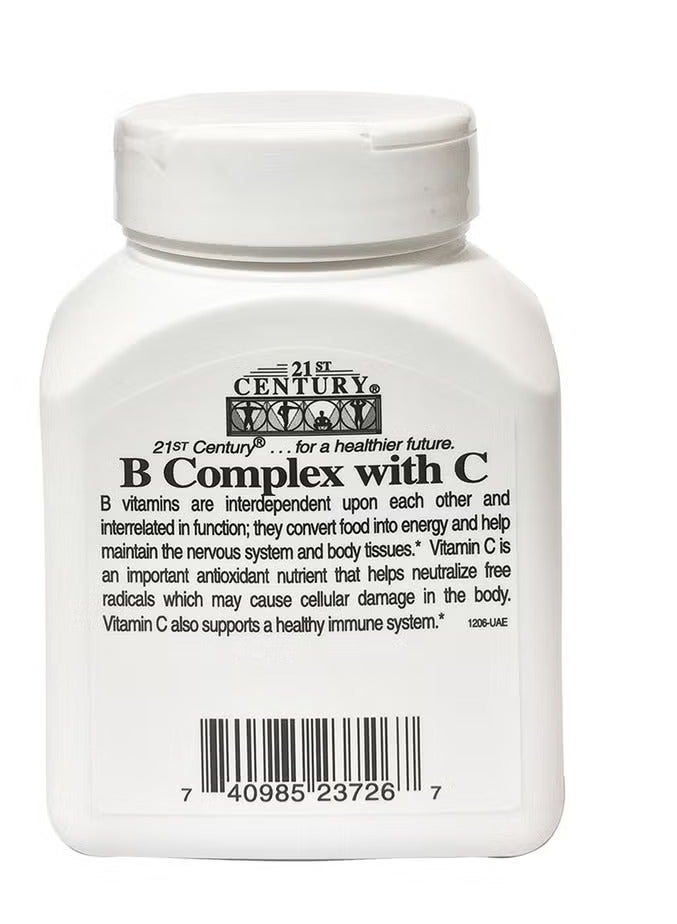 21st Century 21 Century B-Complex 30Capsules - Image 2