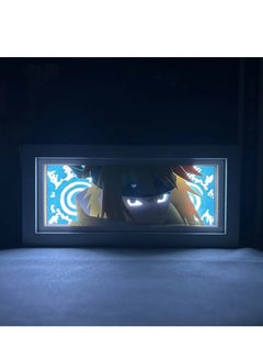 ARNOTEC Japanese anime Naruto 3D paper-cut light box comic shadow box photo frame LED light bedroom desk night light  - Image 5