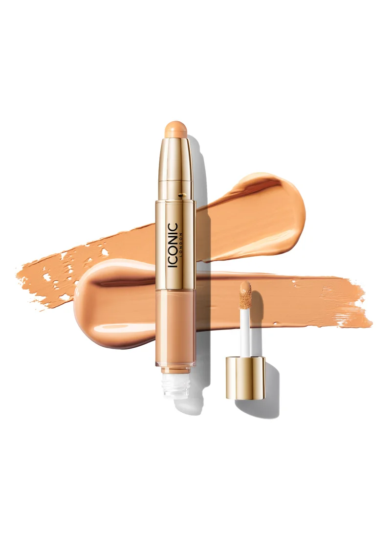 ايكونيك لندن Radiant Concealer And Brightening Duo - Neutral Medium