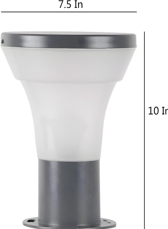twixle (with Bulb GATE Light for Home gate/gate lamp/gate Lamps for Outdoor Waterproof/gate Light/gate Pillar Lights for Outdoor for Stairs, Boundries, Pillar, Garden (Simba Milky) (Pack of 1) - Image 4