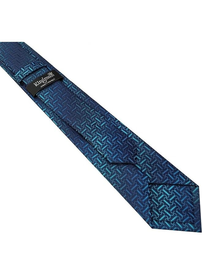 كينج مان ربطة عنق رسمية للرجال - ربطة عنق رجالي - ربطات عنق للقميص والبدلة - نمط ضيق - Image 4