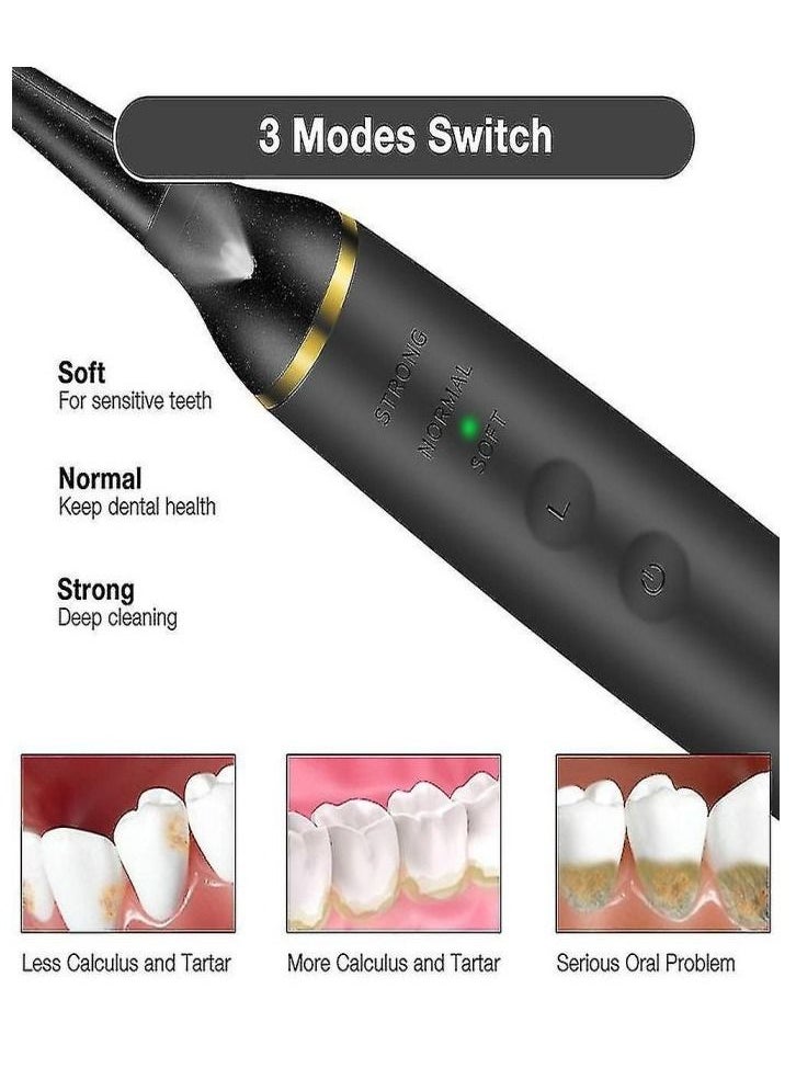 Generic - Ultrasonic Electric Dental Calculus Remover Tartar Scaler Tooth Cleaner - Image 1