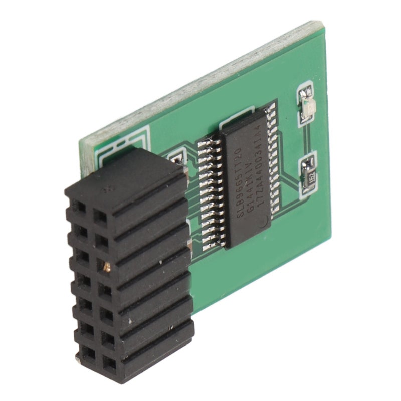 وحدة TPM 2.0 بتوصيل LPC 14-pin ومفاتيح تشفير - مصممة للوحات الأم من سلسلة MSI 400 X570 - وحدة أمان بأداء مستقر لأجهزة الكمبيوتر من سلسلة Intel 300 - Image 5