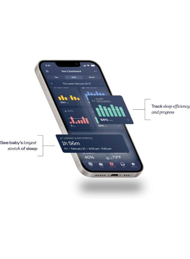 Nanit مراقب الأطفال الذكي نانيت برو مع حامل جداري - Image 3