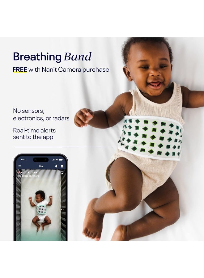 Nanit مراقب الأطفال الذكي نانيت برو مع حامل جداري - Image 4