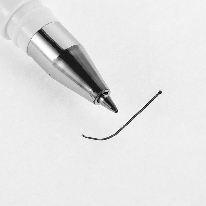 Business Signature Pens 0.5mm Black Ink 4pcs Desk Counter Pen With Chain - Image 4