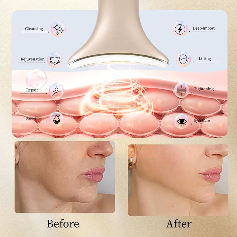 SOLARAE Facial Massager Facial Machine Skin Care for Face Neck, Face Lifting Machine, Face Tightening Machine, for Skin High Frequency Facial Machine - Image 3