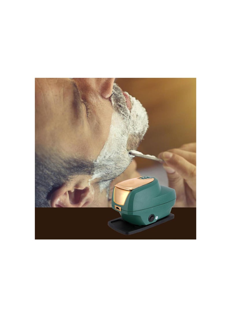 silvercnc - Hot Lather Machine, Hot Lather Machine for Barbers, Barber Shop Lather Warmer Machine, Household Heated Shaving Cream Dispenser (US Plug 110V) - Image 1