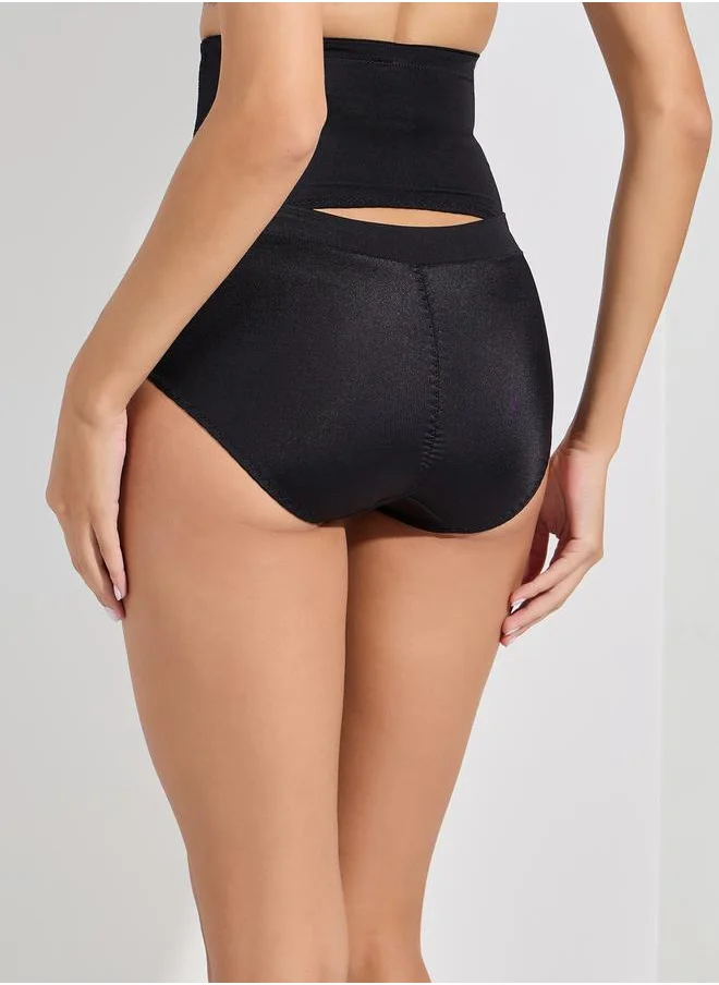 Styli Lace Waist Cinching Shaping Brief
