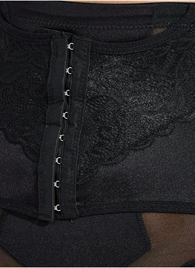 Styli Lace Waist Cinching Shaping Brief