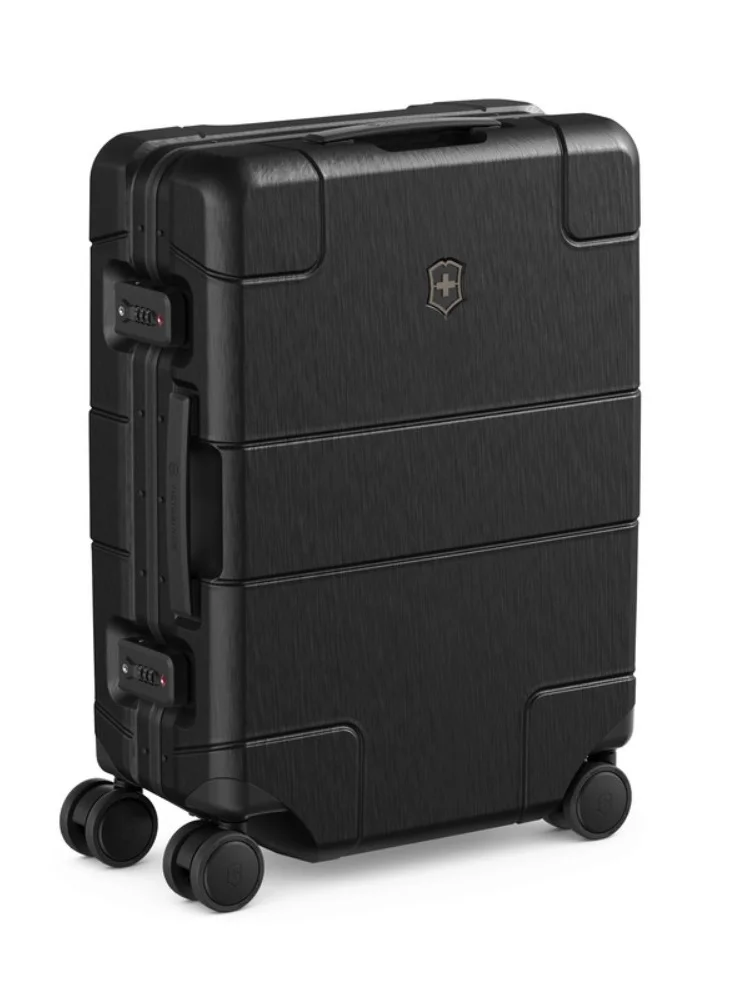 Victorinox Lexicon Framed Series Small 55cm Hardside 4 Double Wheel Carry-On Luggage Trolley Black