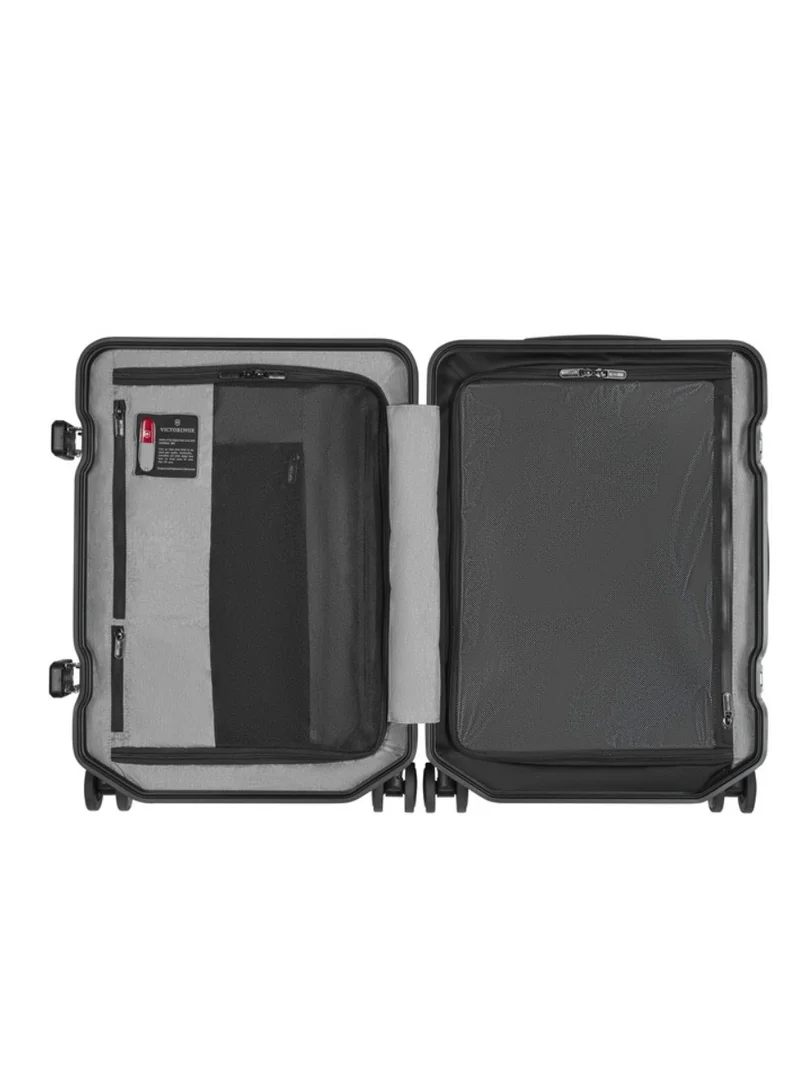 Victorinox Lexicon Framed Series Small 55cm Hardside 4 Double Wheel Carry-On Luggage Trolley Black