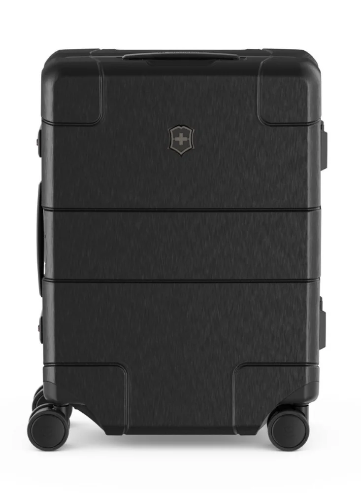 Victorinox Lexicon Framed Series Small 55cm Hardside 4 Double Wheel Carry-On Luggage Trolley Black