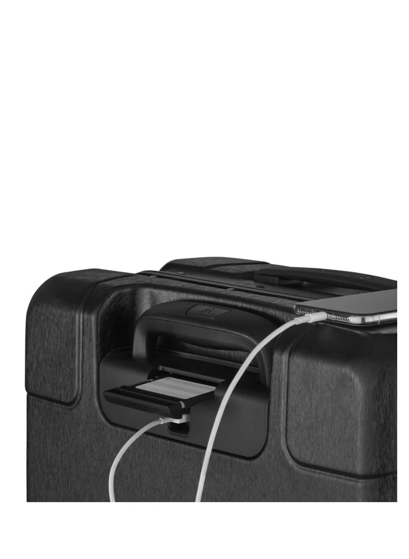 Victorinox Lexicon Framed Series Small 55cm Hardside 4 Double Wheel Carry-On Luggage Trolley Black