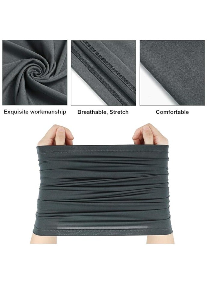 6 قطع قناع وجه مضاد للأشعة فوق البنفسجية للشمس قابل للتنفس في الهواء الطلق لركوب الدراجات مجموعة وشاح للرقبة (لون كلاسيكي) - Image 3