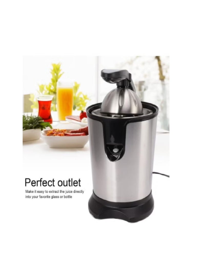 Dinnx DX3212 Electric Citrus Juicer 130W – Stainless Steel Juice Extractor for Orange, Lemon & Grapefruit, Manual Press, Anti-Drip Spout, Easy-Clean Compact Design - Image 2