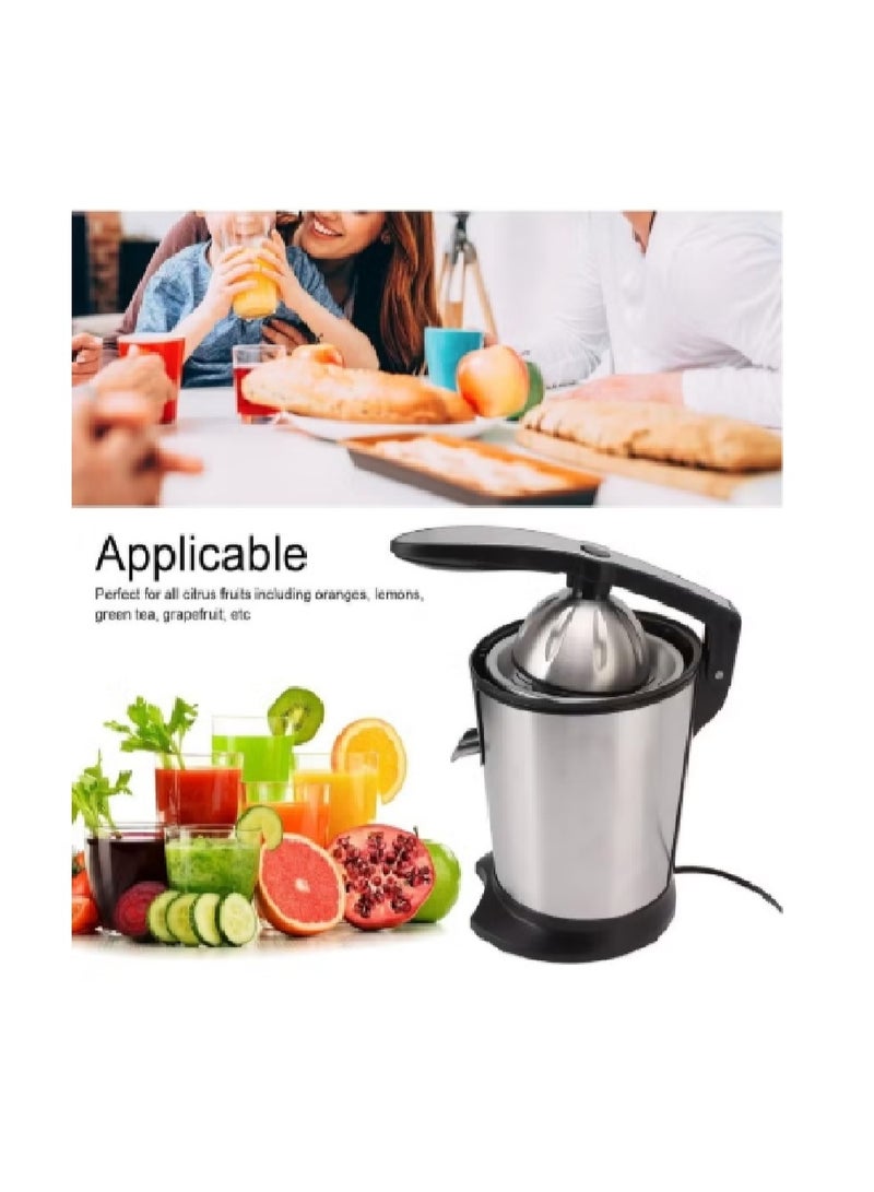 Dinnx DX3212 Electric Citrus Juicer 130W – Stainless Steel Juice Extractor for Orange, Lemon & Grapefruit, Manual Press, Anti-Drip Spout, Easy-Clean Compact Design - Image 4