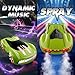 Dwi Dowellin Gesture Sensing RC Stunt CarDrift Remote Control with Light Spray Music Boys Toys Age 6812 Cool Birthday Gifts for Kids Age 7 8 9 10 11 12 Years OldGreen - Image 4