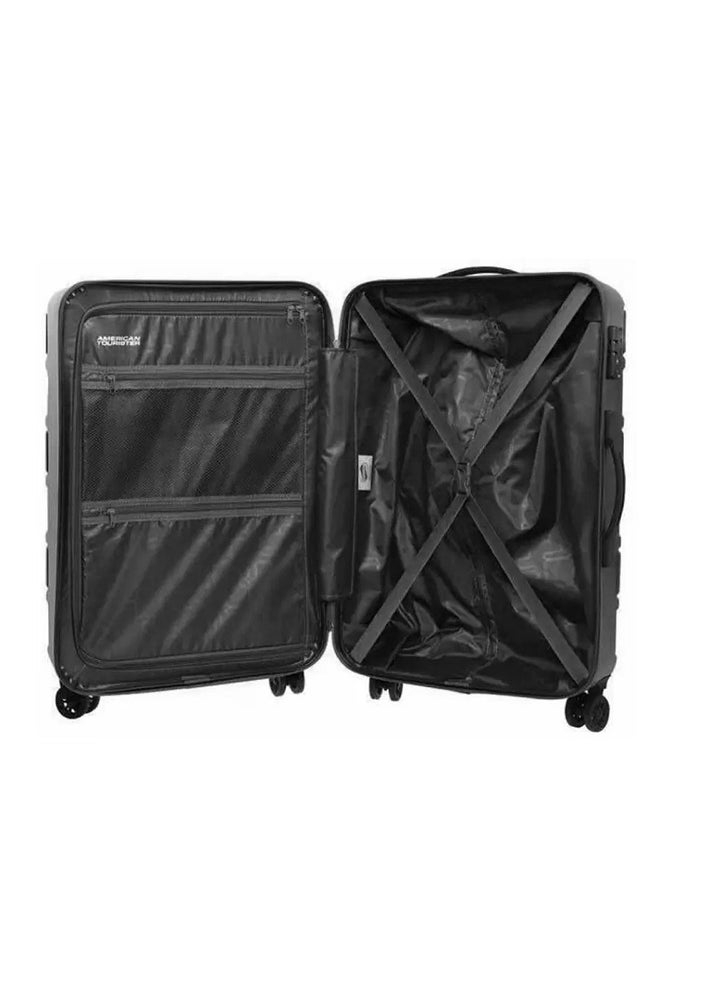 AMERICAN TOURISTER - BRICKLANE HARD SPINNER ( 55+66+77) 3 pcs set BLACK WITH TSA LOCK - Image 1