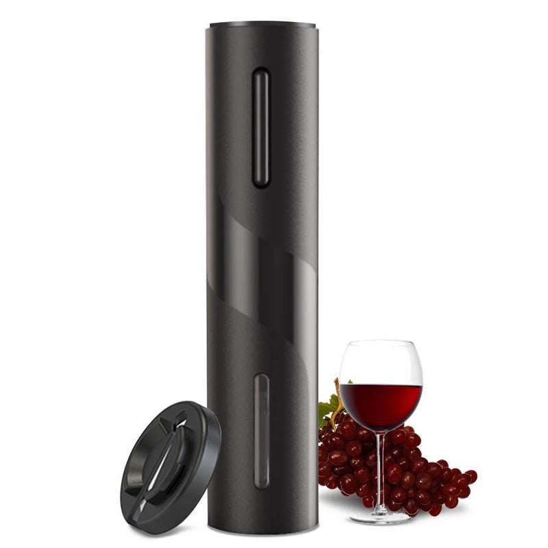 COKUNST COKUNST Electric Wine Opener Battery Operated Wine Bottle Openers with Foil Cutter Oneclick Button Corkscrew Remover for Home Kitchen Party Wedding