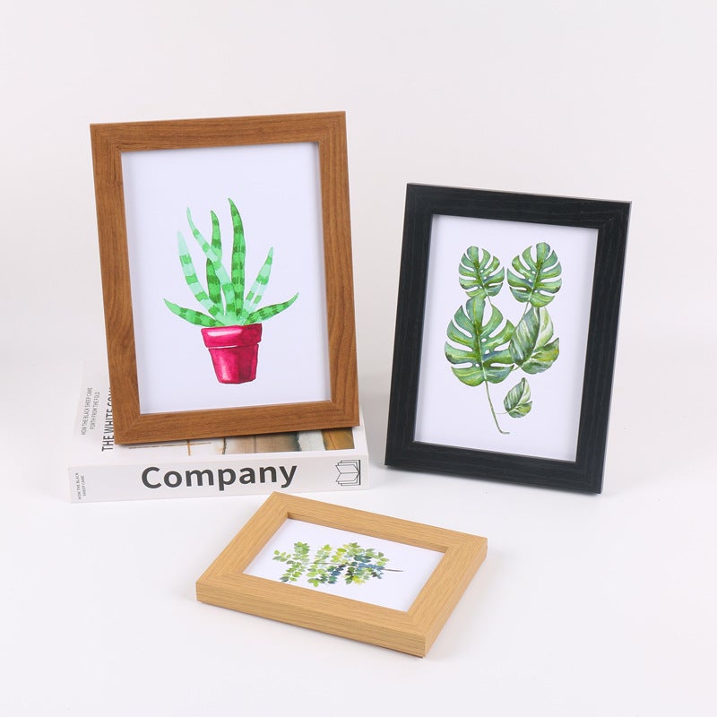 Casual Wooden Po Frame Table Po Wall 5 Inches 6 Inches 7 Inches 8Inch 10Inch A4 Picture Frame Wall Hanging Po Studio Po Frame - Image 5