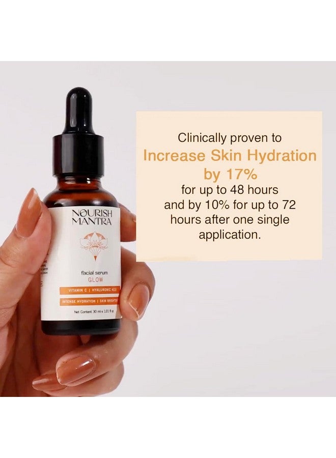 نوريش مانترا سيروم للوجه بفيتامين C وفيتامين E خالي من البارابين والكبريتات سيروم متوهج للبشرة الدهنية والجافة 30 مل - Image 4