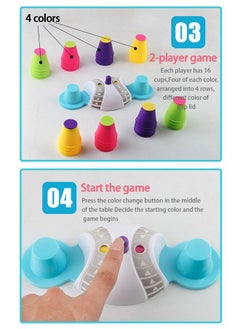 ZCM-HAPPY Children's Brain Stacking Cup Board Game Toy  - Image 4