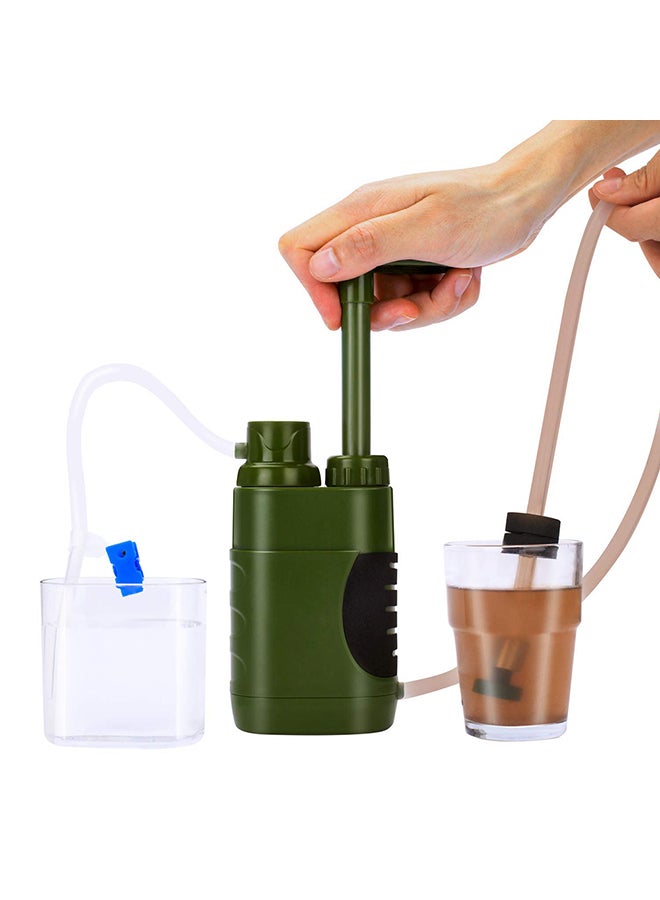 إسكدنيا وحدة تنقية مياه صغيرة مزودة بماصة أخضر - Image 2