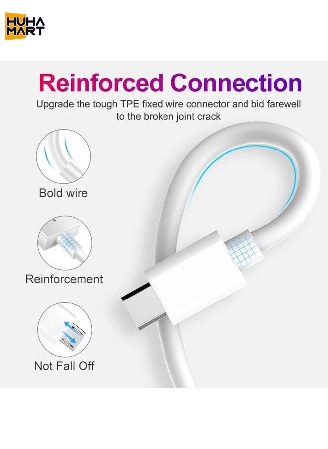 HuHa Mart USB to USB-C / Type-C Copper Core Charging Cable, Cable Length:50cm(Black)  - Image 5
