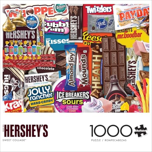 Buffalo Games - Hershey - Hershey's Sweet Collage - 1000 Piece Jigsaw Puzzle for Adults -Challenging Puzzle Perfect for Game Nights - Finished Size is 26.75 x 19.75 - Image 3