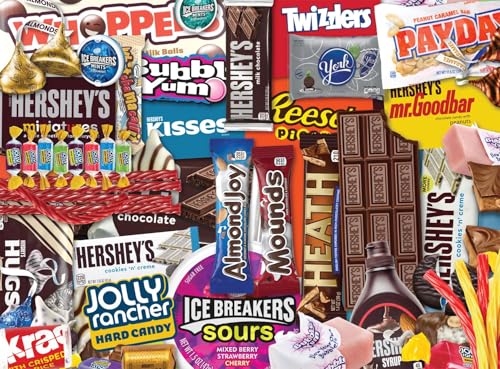 Buffalo Games - Hershey - Hershey's Sweet Collage - 1000 Piece Jigsaw Puzzle for Adults -Challenging Puzzle Perfect for Game Nights - Finished Size is 26.75 x 19.75 - Image 2